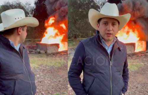 Video: Presidente AMLO ignora incendio de Mexicaltongo en Jilotepec que lleva ya 6 días